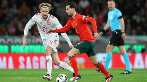 Bernardo Silva na vitória de Portugal. Foto: Getty Images
