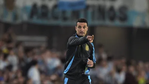 Lionel Scaloni, selecionador da Argentina. Foto: Getty