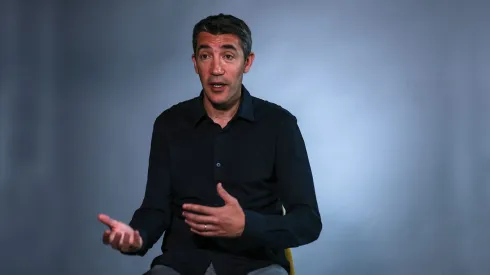 Bruno Lage esteve na conferência de imprensa de antevisão ao Gil Vicente x Benfica. Foto: Getty