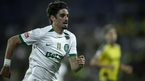 Francisco Trincão será um dos jogadores em foco no Estrela da Amadora x Sporting. Foto: SCP
