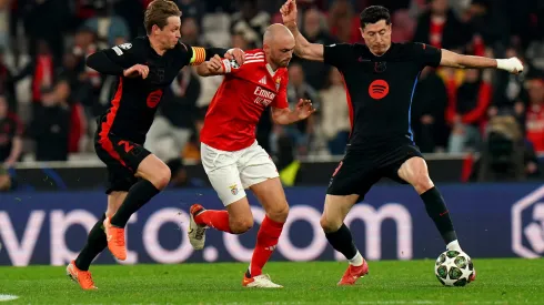 Fredrik Aursnes tem contrato com o Benfica até 2029. Foto: Getty Images.