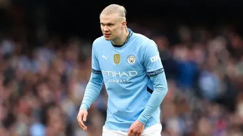 Erling Haaland, avançado do Manchester City. Foto: Getty Images