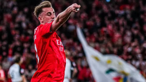 Kerem Akturkoglu, homem do jogo do Benfica x Farense. Foto: Liga Portugal