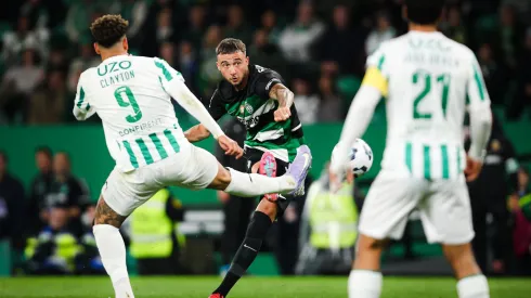 Zeno Debast, defesa-central de origem, continua a jogar no meio-campo do Sporting. Foto: FPF