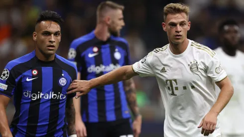 Bayern Munique x Inter Milão na Champions League. Foto: Francesco Scaccianoce/Getty Images.