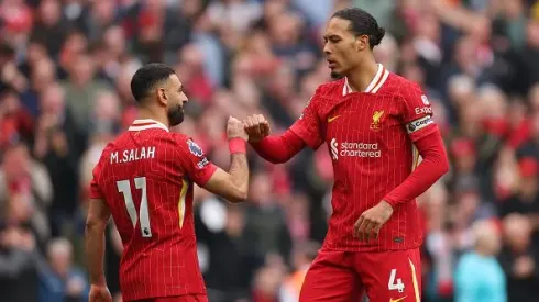 Salah e Van Dijk devem permanecer no Liverpool. Foto: Getty Images