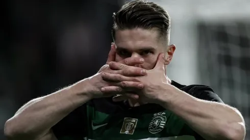 Viktor Gyokeres, a "máquina" de fabricar golos do Sporting. Foto: SCP