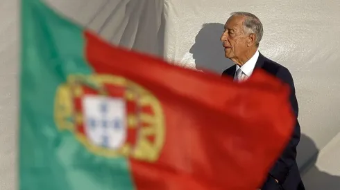 Marcelo Rebelo de Sousa prestou também a sua devida homenagem a Aurélio Pereira. Foto: Getty
