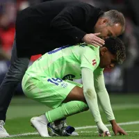 Hansi Flick admite “minutos em excesso” após Lamine Yamal pedir substituição no Barcelona x Borussia Dortmund