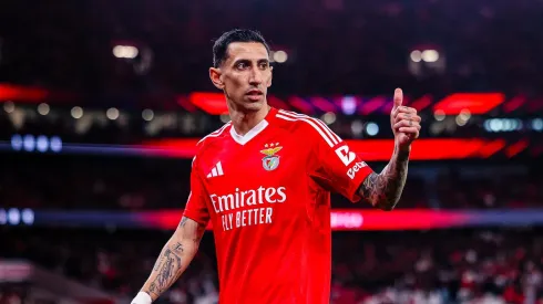 Ángel Di María, jogador do Benfica. Foto: Getty Images