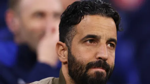 Ruben Amorim, treinador do Manchester United. Foto: Getty Images