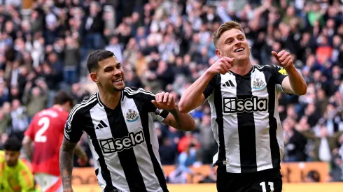 Newcastle vence Manchester United. Foto: Getty Images