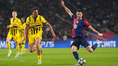 Barcelona derrotou o Borussia Dortmund por 4-0 na primeira mão. Foto: Pedro Salado/Getty Images.