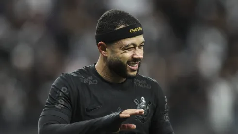 Memphis Depay, jogador do Corinthians. Foto: Getty Images