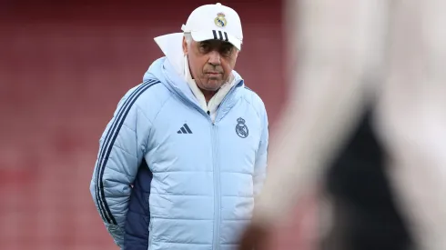 Carlo Ancelotti, atual treinador do Real Madrid. Foto: Getty