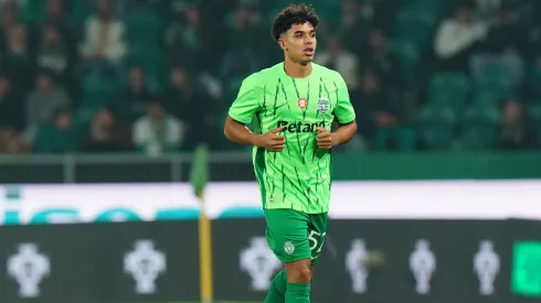 João Simões em ação pelo Sporting na Taça de Portugal. Foto: Getty Images