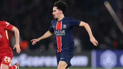 Vitinha em ação pelo PSG na Champions League. Foto: Getty Images