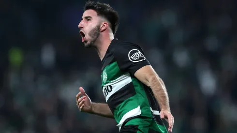 Gonçalo Inácio, central do Sporting, na mira do Manchester United. Foto: Carlos Rodrigues/Getty Images.