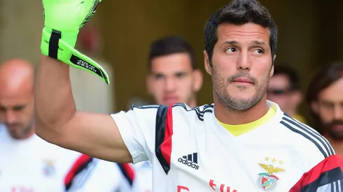 Júlio César venceu três campeonatos com o Benfica. Foto: