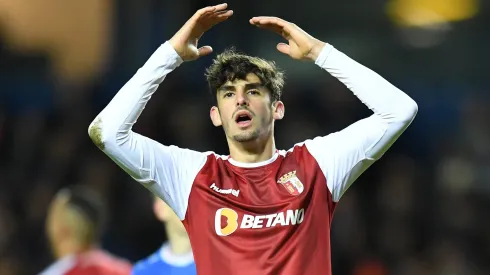 Francisco Trincão a atuar pelo Braga. Foto: Getty Images