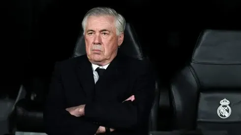 Carlo Ancelotti, treinador do Real Madrid. Foto: Getty Images
