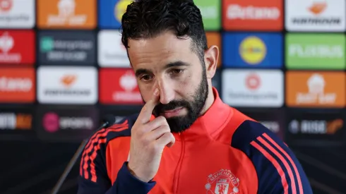 Ruben Amorim, como treinador do Manchester United, ainda recorda com saudade os tempos no Sporting. Foto: Getty