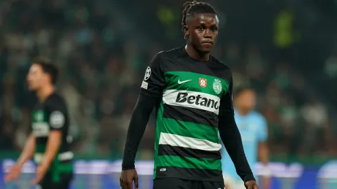 Geovany Quenda pode voltar ao onze do Sporting. Foto: Getty Images
