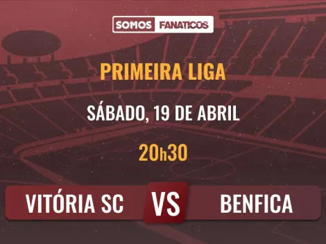 Prognóstico Vitória de Guimarães vs Benfica – Primeira Liga – 19/04/2025