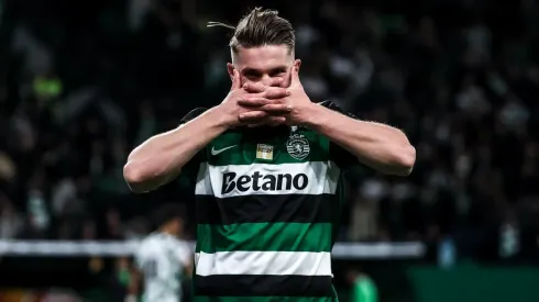 Viktor Gyokeres já leva 34 golos nesta edição do campeonato português. Foto: Sporting