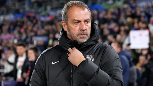 Hansi Flick prepara o Barcelona para final com o Real Madrid. Foto: Angel Martinez/Getty Images.