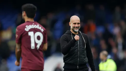 Pep Guardiola, treinador do Manchester City. Foto: Getty Images