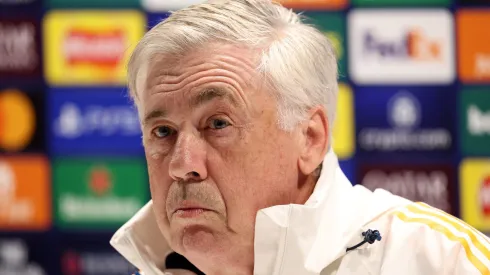 Carlo Ancelotti confia no Real Madrid contra o Barcelona. Foto: Alex Davidson/Getty Images.