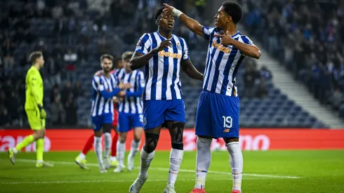 Samu e Danny Namaso festejam golo pelo FC Porto. Foto: Getty Images