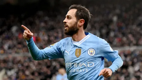 Bernardo Silva em ação pelo Manchester City. Foto: Getty Images