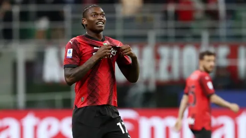 Rafael Leão em ação pelo Milan. Foto: Getty Images