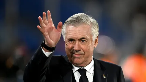 Carlo Ancelotti, treinador do Real Madrid. Foto: Getty Images
