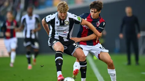 Bolonha e Udinese em jogo da Serie A. Foto: Alessandro Sabattini/Getty Images.