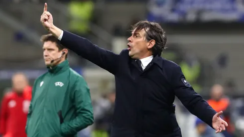 Simone Inzaghi em ação pelo Inter Milão. Foto: Getty
