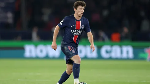 João Neves em ação pelo PSG. Foto: Getty Images