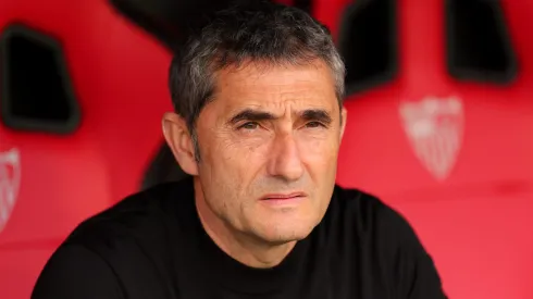 O treinador do Athletic Bilbao, Ernesto Valverde. Foto: Getty Images.