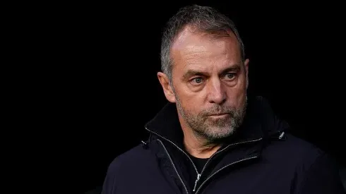 Hansi Flick, treinador do Barcelona. Foto: Getty Images