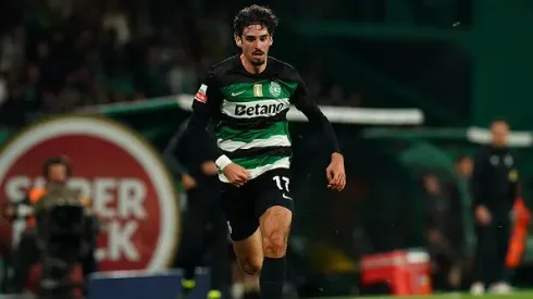 Francisco Trincão cumpre 150 jogos pelo Sporting. Foto: Getty Images