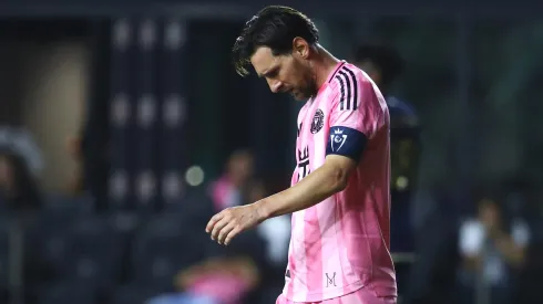 Lionel Messi volta a "fracassar" na Champions, com o Inter Miami. Foto: Getty