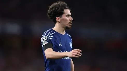 Vitinha em ação no jogo Arsenal x PSG. Foto: Getty Images