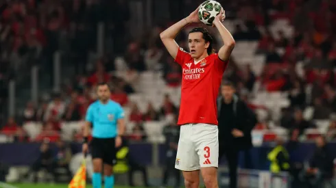 Álvaro Carreras, jogador do Benfica. Foto: Getty