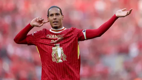Virgil van Dijk, defesa-central e capitão do Liverpool. Foto: Getty