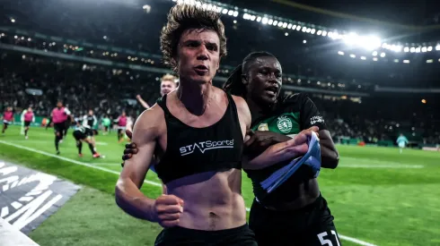 Eduardo Quaresma, herói no último jogo do Sporting. Foto: Sporting CP