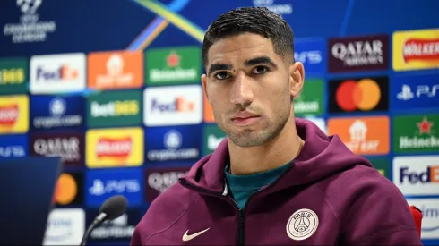 Hakimi antevê PSG x Arsenal na Champions League. Foto: Justin Setterfield/Getty Images.