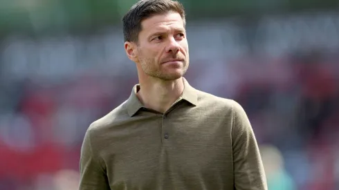 Xabi Alonso vai deixar o Bayer e é apontado ao banco do Real Madrid. Foto: Lars Baron/Getty Images