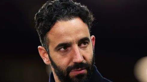 Ruben Amorim, treinador do Manchester United. Foto: Getty Images